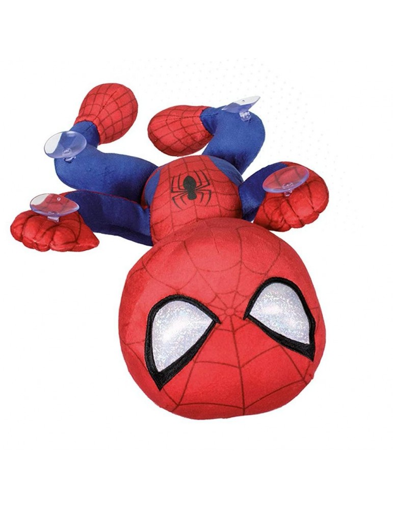 Peluche Spiderman Marvel 30 cm con ventose - Arrampicata